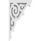 Ekena Millwork Athens Architectural Grade PVC Corbel, 1 7/8"W X 8"D X 14"H CORP01X08X14AT - alternate 4